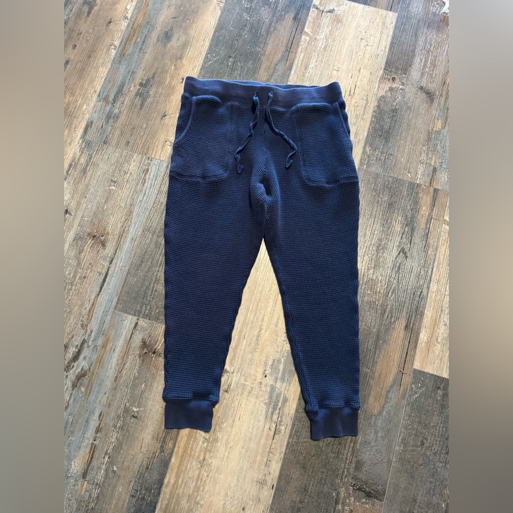 J Crew 100% Cotton Waffle Weave Jogger Pants Women’s Medium